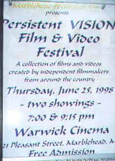 Persistent VISION Film & Video Festival